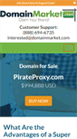 Mobile Screenshot of pirateproxy.com